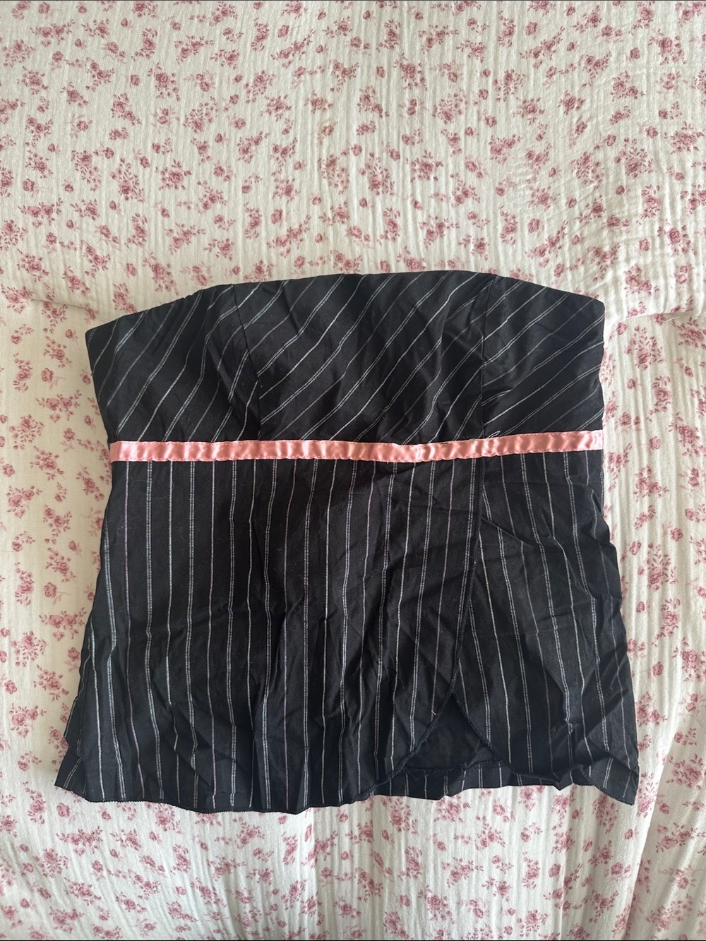 Y2K Rave Office Siren Tube Top